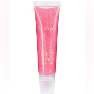 Lancôme Juicy Tubes Jelly Radio Lychee Pink Sparkle Shine Plump Lip Gloss .28oz